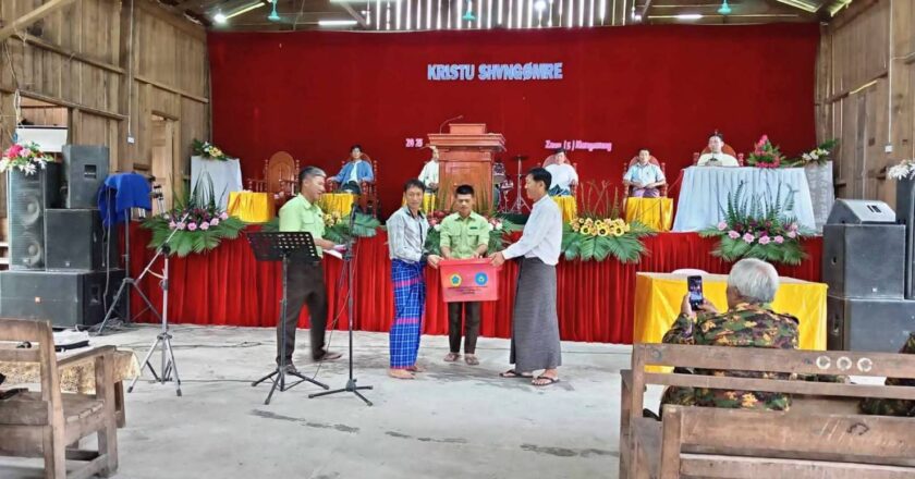 ထလာထုကျေးရွာမှ ရေဘေးသင့်ပြည်သူများအား ဌာနဆိုင်ရာများနှင့်